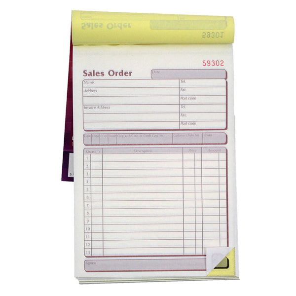 Duplicate Sales Order Book (NCR)