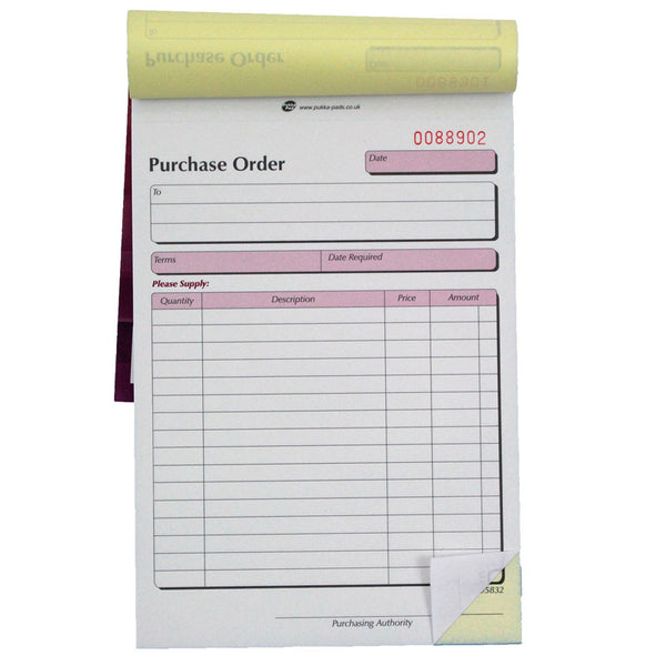 Duplicate Purchase Order Book (NCR)