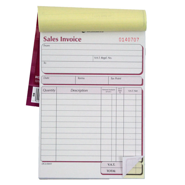 Duplicate Sales Invoice Book (NCR)