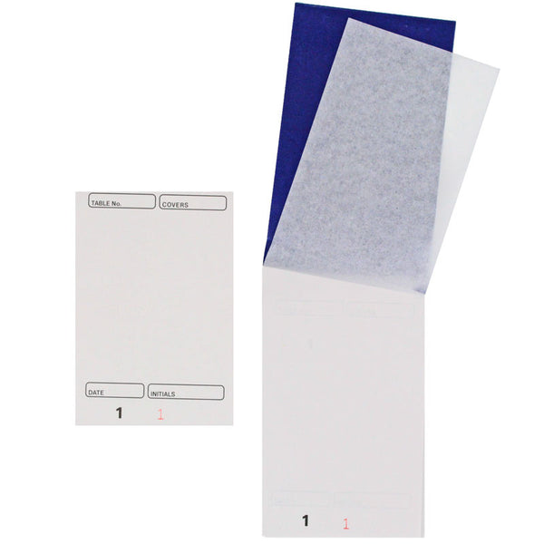 Restaurant Waiter Order Pad (with Carbon)